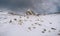 View to top mountain, Way to Everest base camp