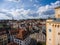 View to tower Kunstturm in Altenburg Thuringia