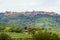 The view to the town of Pienza - Tuscany