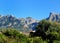 View To The Tree Covered Summit Of Mount L`Ofre In The Tramuntana Mountains On Balearic Island Mallorca