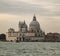 A view to Venezia from a boat on the canals grande