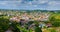 View to the village of Ortenburg in the Black Forest in Germany