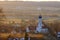 View to a village in upper bavaria