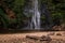 View to the Wli Waterfalls, the highest waterfall in Ghana