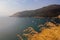 View to Yanui Beach and Koh Kaeo Noi on Phuket island, Andaman Sea in South Thailand.