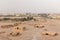 View to the Zoroastrian temples ruins in Yazd