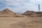 View to the Zoroastrian Towers of Silence in Yazd, Iran.