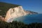 View from the top of the beach and the sea of Ã¢â‚¬â€¹Ã¢â‚¬â€¹Porto Katsiki