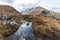 View at the top of Ben Nevis Range