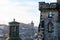 View from top of Calton hill to old part of Edinburgh, capital of Scotland