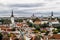 The view from the top of the Cathedral of St. Olaf in old Talli