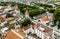 The view from the top of the Cathedral of St. Olaf in old Talli