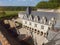 View from top of Chateau of Villandry, Loire Valley