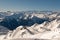 View from the top of Cime Caron in Val Thorens