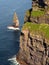 View from top of cliff of Moher.
