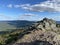 View from the top of the Far Taganay mountain. Weather station Â« Taganay-mountainÂ»