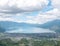 View From Top of the Hill Facing the Lake in Lut Tawar Lake Takengon, Aceh, Indonesia