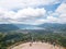 View From Top of the Hill Facing the Lake in Lut Tawar Lake Takengon, Aceh, Indonesia