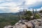 View from the top of the hill of the father inacio, morro do pai inacio, Chapada Diamantina, Bahia, Brazil