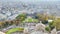 View of the top hill of paris, Monmartre , SacrÃ© coeur