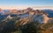 View from the top of Lagazuoi -Dolomites, Italy