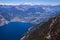 View from the top of Monte Baldo