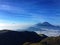 The view from the top of Mount Prau