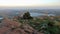 View from on top of Mount Scott in wichita mountains