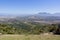 View from top of mountain towards Cape Town