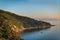 View from the top of mountains of Buyukada island, Marmara Sea, Istanbul, Turkey