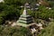 View from top of pagoda looks out Mingun sayadaw zayat.