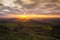 View from the top of Rana hill at sunrise.