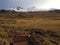 View from top of Saxholl Volcano, Snaefellsjokull, Snaefellsnes Peninsula, Vesturland, Iceland