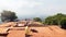 View from the top Sigiriya Lion Rock, Sri Lanka timelapse