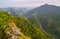 View from the top of Sokolica in Pieniny. Poland