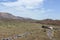 View from the top of the to the Teide Volcano. Teide National Park, located in the center of Tenerife.