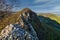 View from the top of Vrsatec rocks in Biele Karpaty