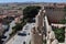 View from the top of the walls of Avila, Spain