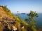 View from tophill of keluang hill,  besut terengganu malaysia.