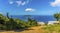 A view from Tortola towards Jost Van Dyke island