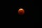 A view of the total lunar eclipse of the moon on November 8,2022,In Japan.