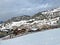 View of the tourist resort and subalpine settlement Amden on the slopes of the Mattstogg mountain range - Canton of St. Gallen