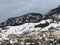 View of the tourist resort and subalpine settlement Amden on the slopes of the Mattstogg mountain range - Canton of St. Gallen