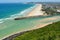 View toward Tallebudgera Beach near Burleigh Heads in Queensland