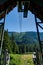 View towards anf from Mount Alyeska in Alaska United States of A