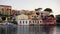 View towards Assos town,  Kefalonia Island