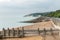View towards Beachy Head in Eastbourne UK