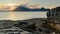 View towards Black Cuillin mountains from Elgol.