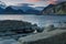 View towards Black Cuillin mountains from Elgol.