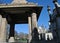 View towards Brighton Royal Pavilion, legacy of the Regency era, East Sussex, England.